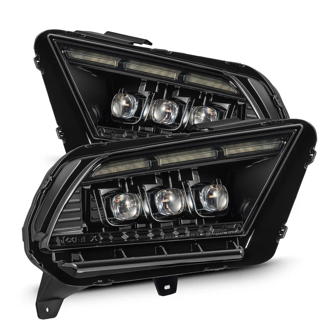 880488 – ALPHAREX USA Headlight Assembly, Projector Beam With White/ Amber Daytime Running Light And Sequential Turn ...